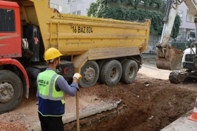 Bursa Büyükşehir'den Osmangazi'de altyapı hamlesi