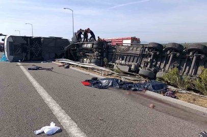 Manisa’da tır ile yolcu otobüsü çarpıştı: 11 ölü, 26 yaralı