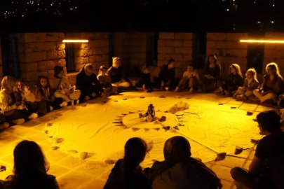Kız çocukları Zindankapı'da sanat ve tarihle bir araya geldi