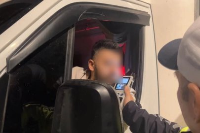 Bursa'da kamyonet sürücüsü "uyumaya geldim" dedi, alkollü çıktı
