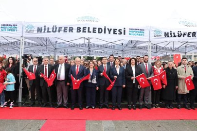 Nilüfer'de Cumhuriyet Bayramı'nın 103'üncü yıl coşkusu yaşandı
