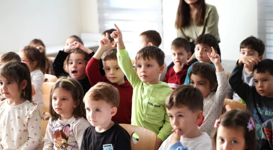 Osmangazi kreşlerinde çocuklara ağız ve diş sağlığı eğitimi veriliyor