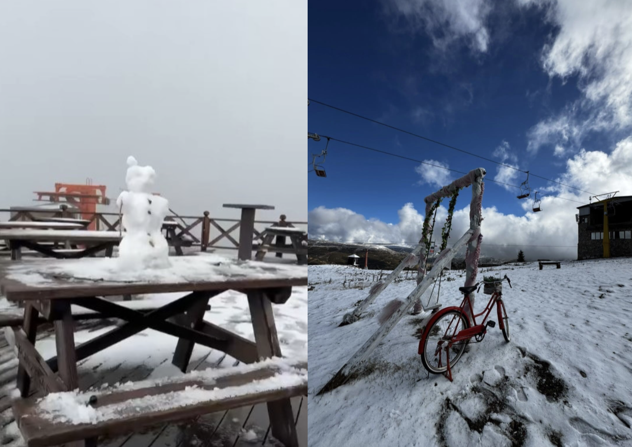 Uludağ beyaza büründü, kayak sezonu heyecanı başladı