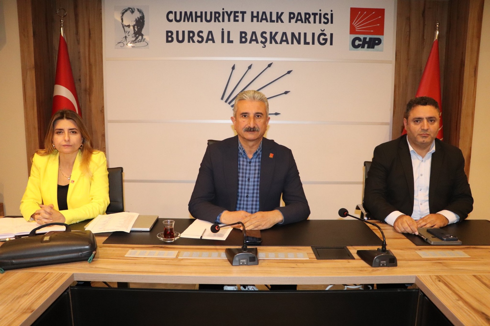 CHP Bursa İl Yönetiminde görev dağılımı yapıldı: “Bursa’da halkın sözünü iktidara taşıyacağız”